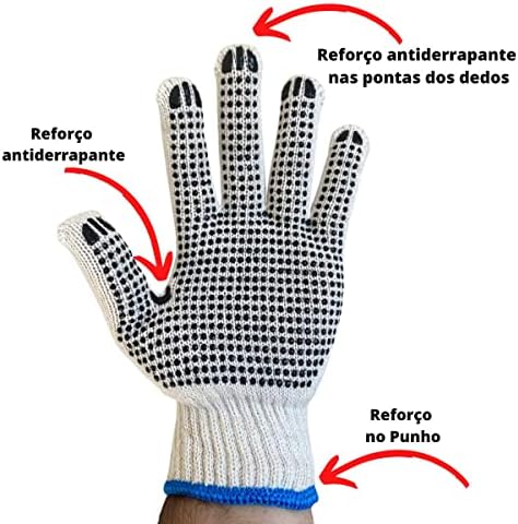 Miniatura Luva de Algodao peguimentada