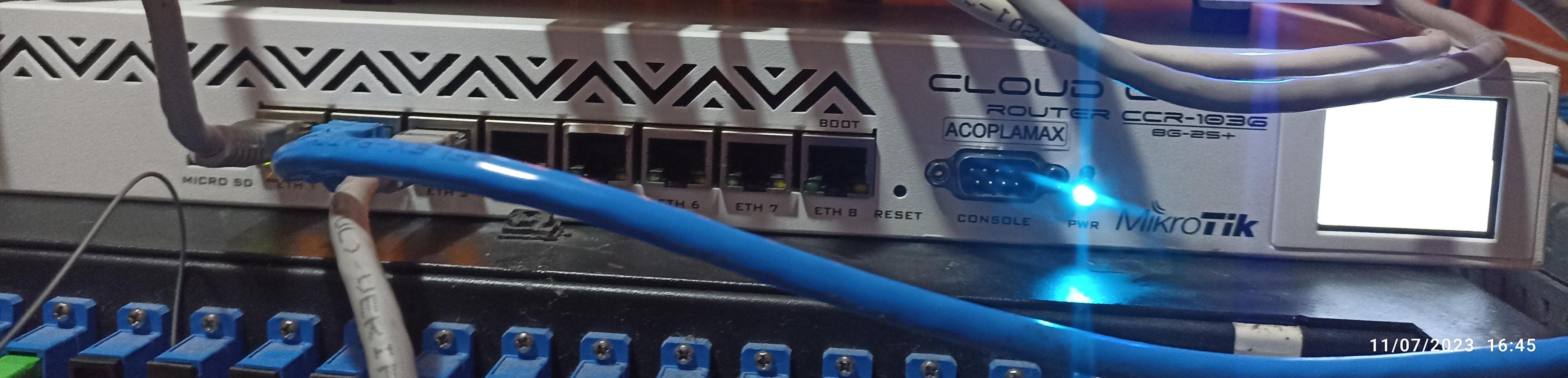 Miniatura CCR 1036  2 PORTAS 10GIGAS