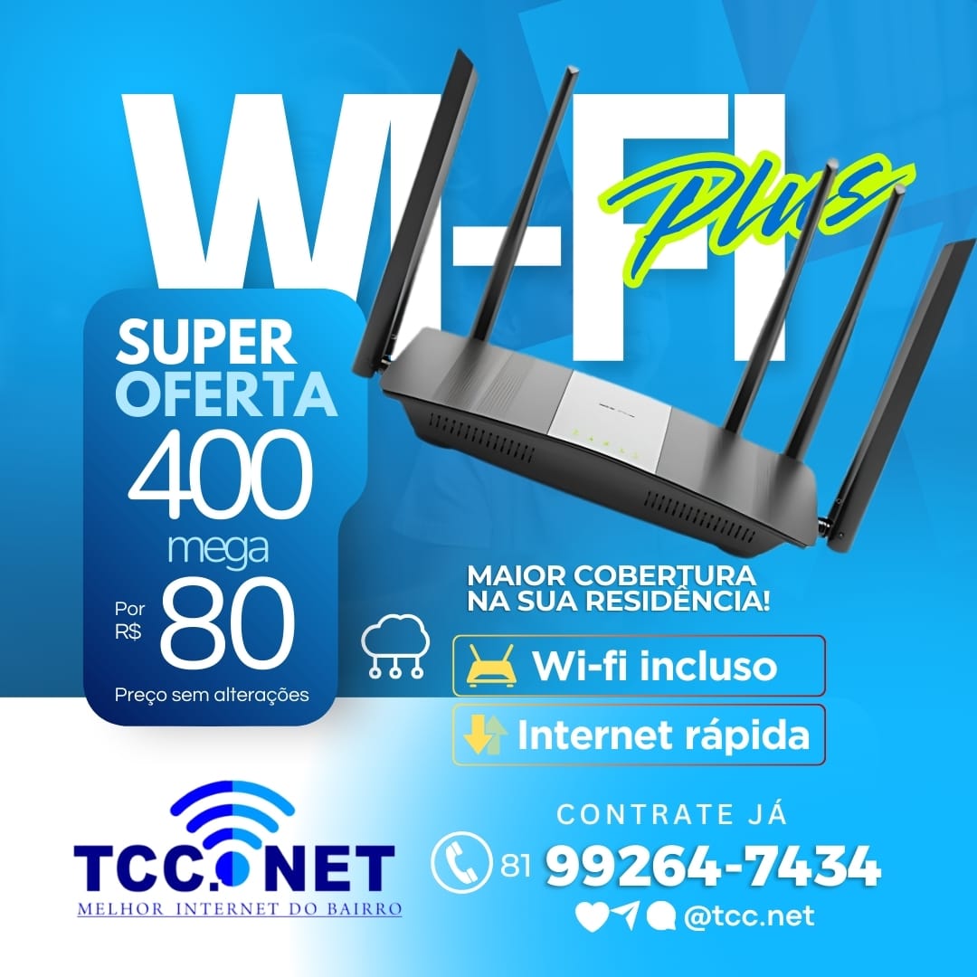 Miniatura TCC.NET A MELHOR SO BAIRRO COM SUPORTE TOP COM QUEM TEM MAIS DE 10 ANOS NO MERCADO TELECOMUNICAÇÕES