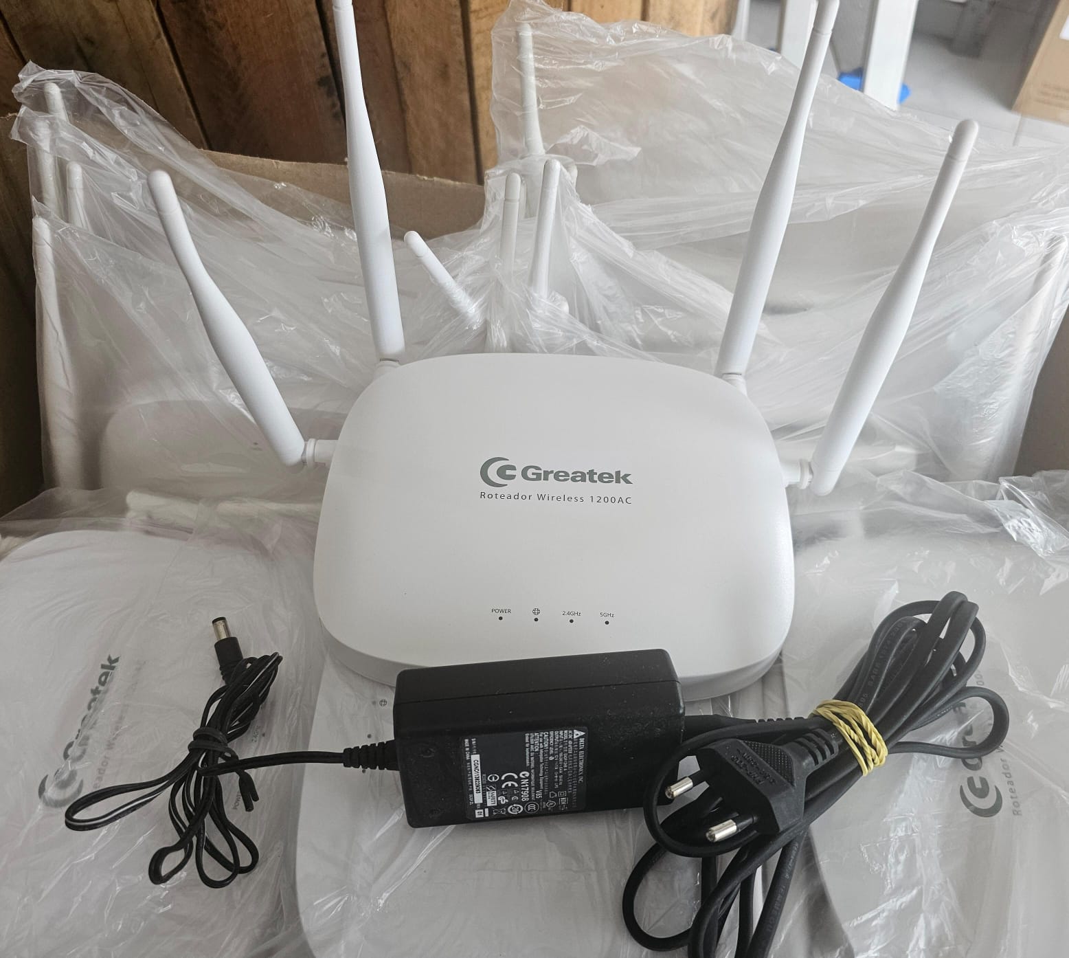 Roteador 4 antenas Gigabit GF1200 Greatek
