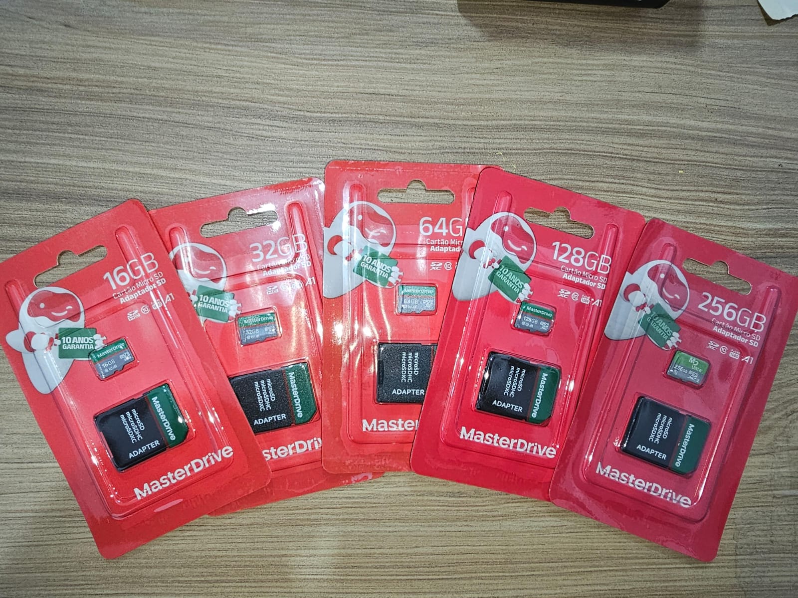 Pen-drive e Cartão de memória Original MasterDrive